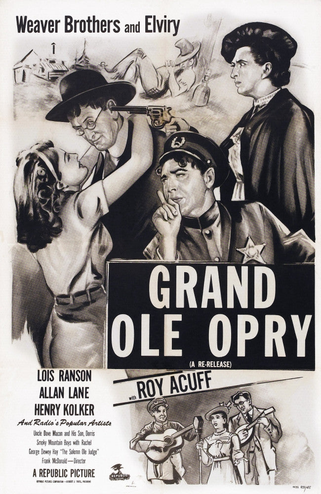 Grand Ole Opry Movie Poster Art Print - 1940 Masterprint