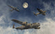 Formation of British Avro Lancaster Bombers Fine Art Print by Mark Stevenson