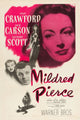 Mildred Pierce Movie Poster Print Featuring Joan Crawford and Zachary Scott