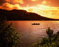 Salmon Fishing Glencar Co Sligo Ireland Fine Art Print by The Irish Image Collection
