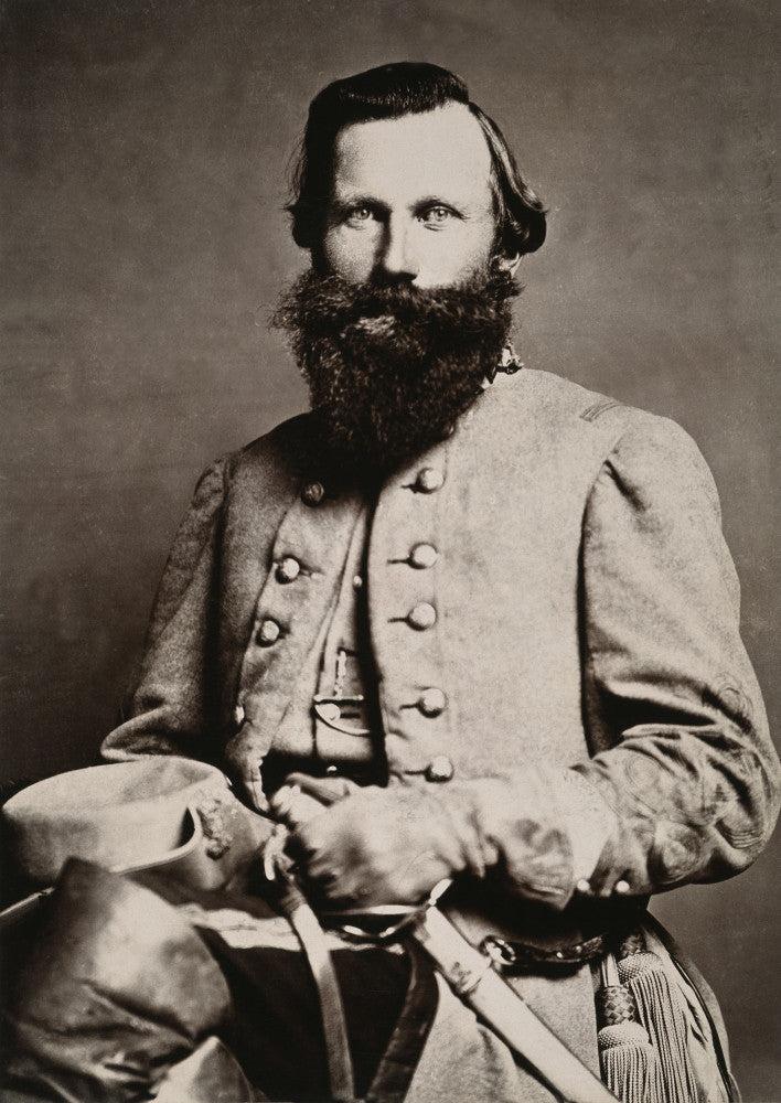 James E. B. 'Jeb' Stuart Original Cabinet Photograph Poster Print