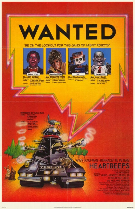 Heartbeeps Movie Poster (11x17) | Perfect for Home or Office