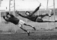 Soccer Goalies Fine Art Print - Peter Shilton & Gordon Banks, 1974