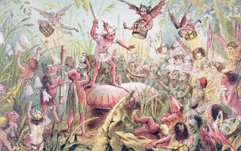 The Fairies' Song from A Midsummer Night's Dream Fine Art Print by Robert Dudley