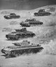World War II Tank Battle Fine Art Print by John Short