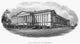 View of the U.S. Treasury Department Steel Engraving Print