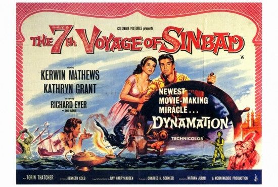The 7th Voyage of Sinbad Movie Poster Print (27 x 40)
