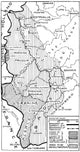 World War I Map Print - Boundaries of Germany 1919 by Granger Collection