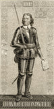 Oliver Cromwell Fine Art Print by Hilary Jane Morgan