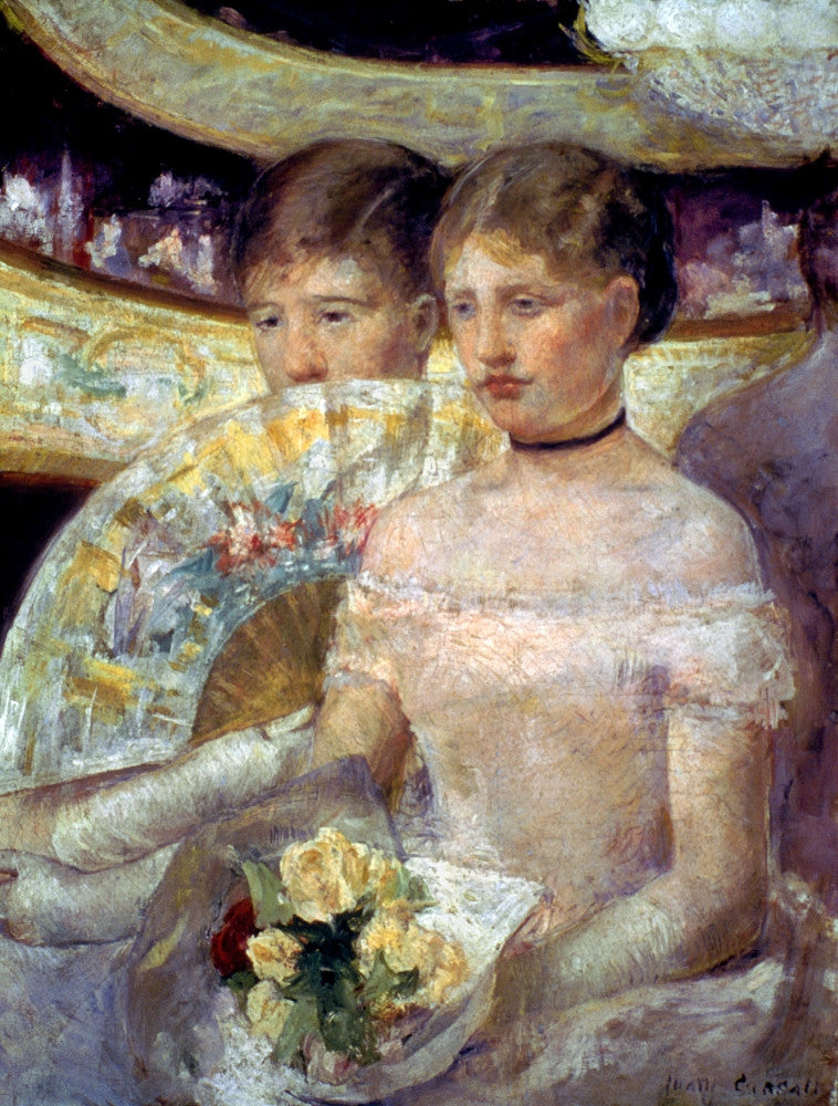 The Loge, 1882 Fine Art Print by Mary Cassatt