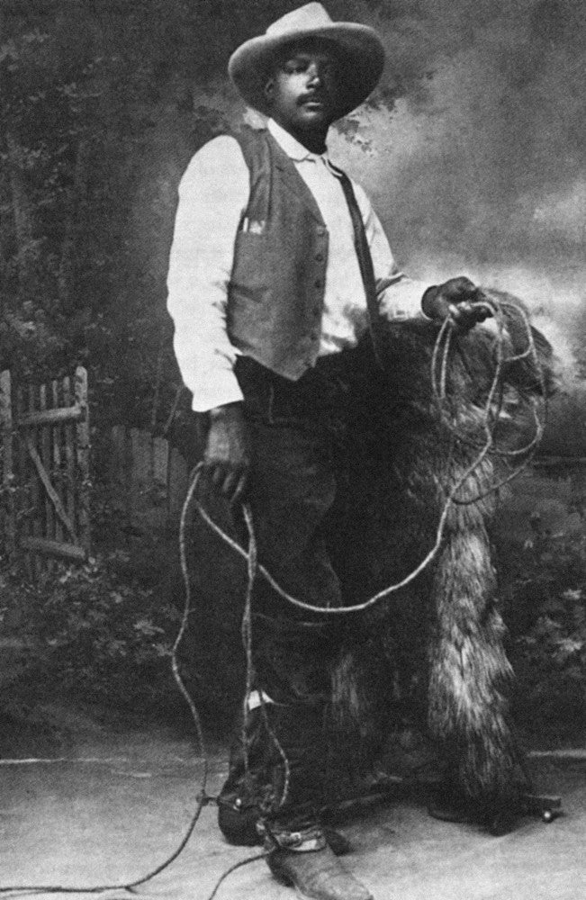 Cowboy: Ben Pickett Fine Art Print - Portrait by Ralph Russell Doubleday