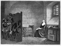 Marie Antoinette Imprisoned - Fine Art Print by Théophile Gide