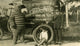 Vintage Italian Candy Delivery Van Print Featuring Bibendum
