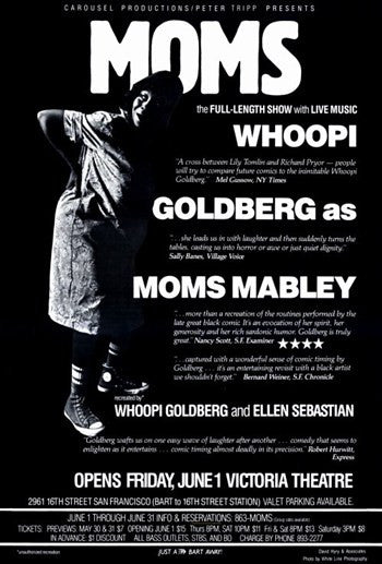Whoopi Goldberg Movie Poster - 11x17 Art Print