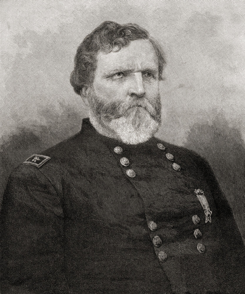 George Henry Thomas Fine Art Print by Ken Welsh - Union General