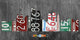 Boston Skyline License Plate Art Fine Art Print by Design Turnpike