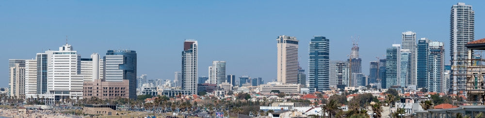 View of Skylines, Tel Aviv, Israel Fine Art Print by Panoramic Images