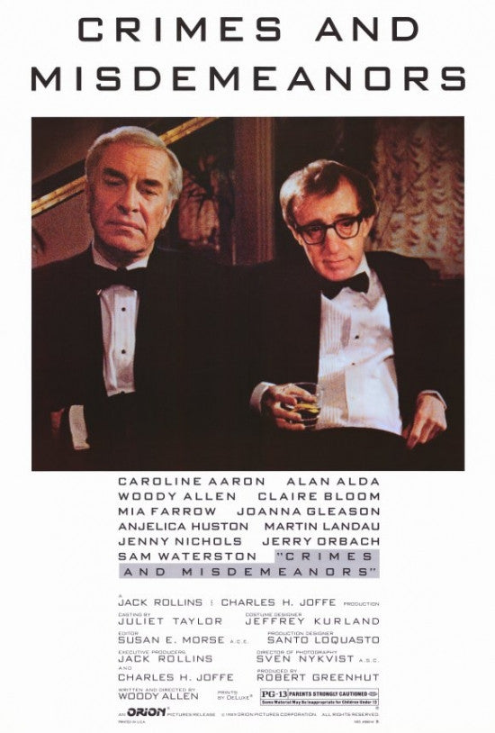 Crimes & Misdemeanors Movie Poster Print (27 x 40)