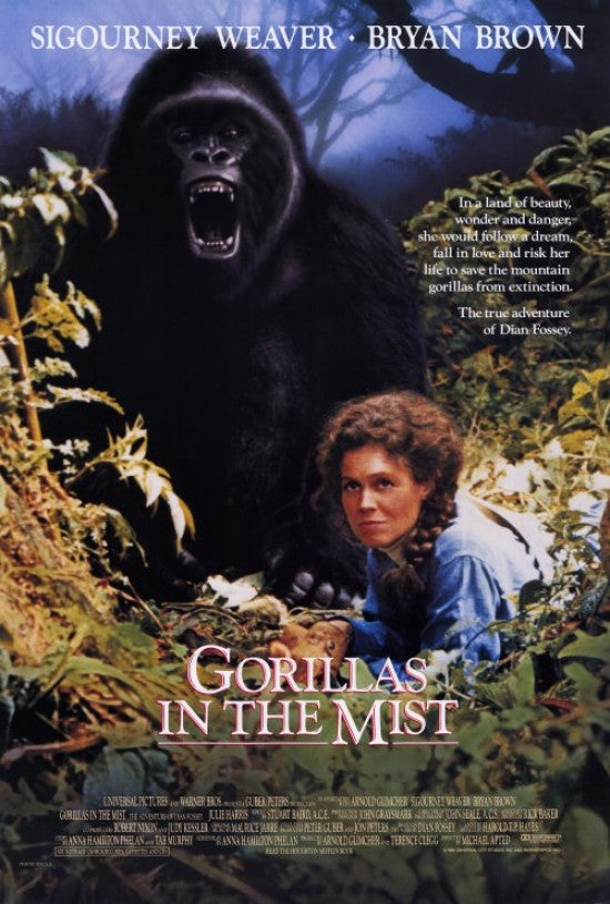 Gorillas in the Mist Movie Poster Print - 27x40