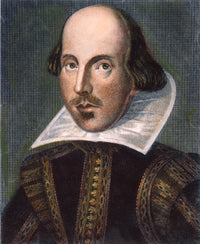 William Shakespeare Line Engraving Fine Art Print - 18th Century