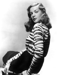 Lauren Bacall 1944 Fine Art Print - Iconic Hollywood Star