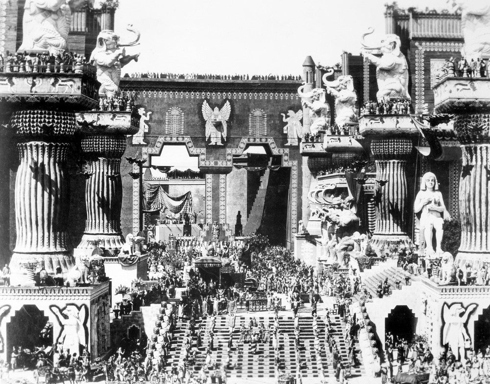 Griffith: Intolerance 1916 - The Feast of Belshazzar Poster Print