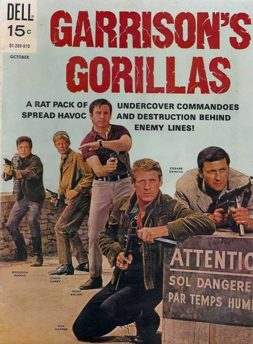 Garrison's Gorillas TV Show Movie Poster - 11x17