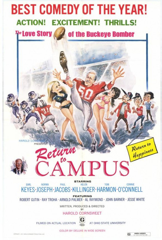 Return to Campus Movie Poster Print - 27x40 | Posterazzi