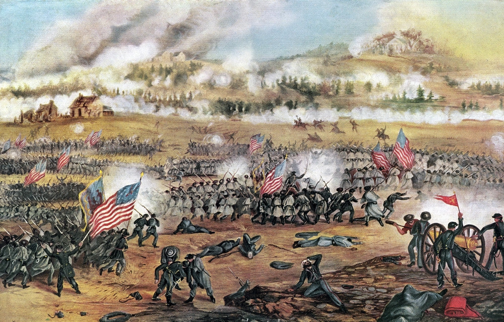 Battle of Fredericksburg Fine Art Print by Frederick Cavada