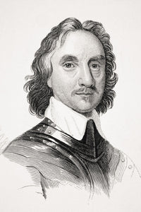 Oliver Cromwell Fine Art Print - Historic English Leader