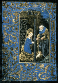 The Nativity Fine Art Print from a 15th Century Flemish Book