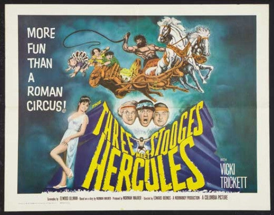 The Three Stooges Meet Hercules Movie Poster Print - 27x40