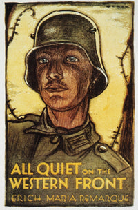 All Quiet on the Western Front 1929 Book Cover Fine Art Print