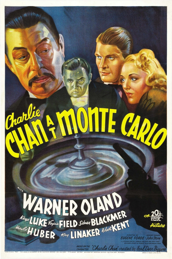Charlie Chan at Monte Carlo Movie Poster Print (1937)