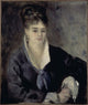 Lady in Black Fine Art Print by Pierre Auguste Renoir