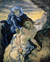 Pieta (After Delacroix) Fine Art Print by Vincent van Gogh