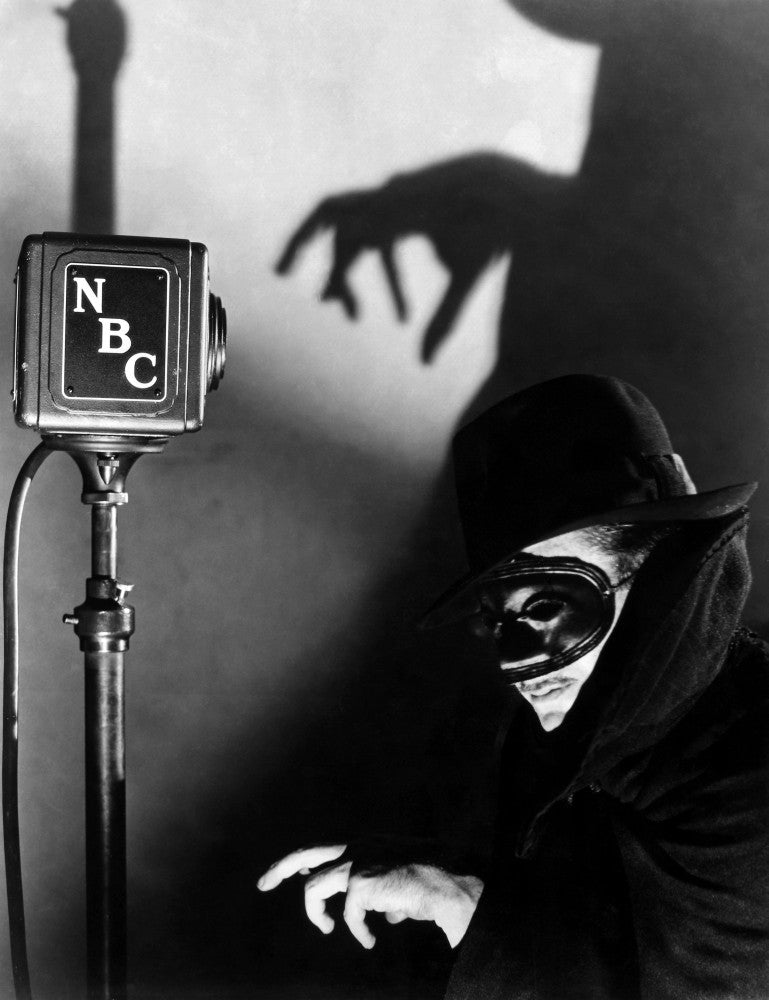 The Shadow Radio Show Vintage Publicity Photograph Print by Granger Collection