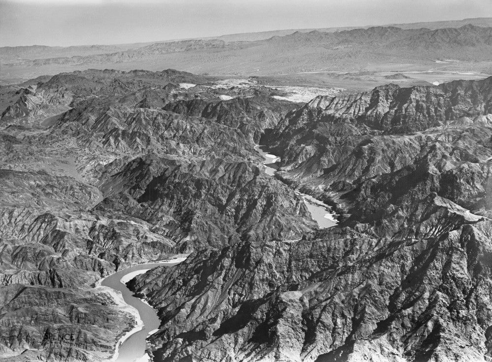 Colorado River Basin Photograph - Boulder Canyon Print by Granger Collection