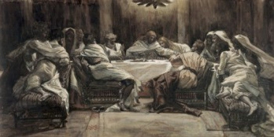 The Lord's Supper Fine Art Print by James Tissot