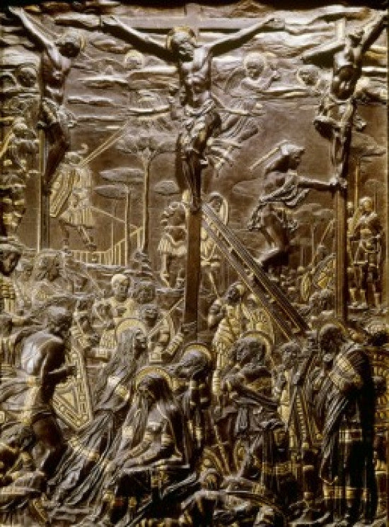 Crucifixion Art Print by Donatello - Bronze Sculpture from Padua