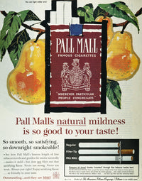 Pall Mall Cigarette Advertisement Poster Print (1962) - Granger Collection