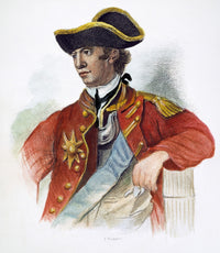 Sir William Howe Stipple Engraving Fine Art Print | Granger Collection
