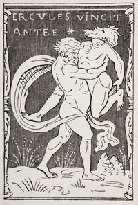 Hercules Defeats Augeas - Fine Art Print from Les Artes Au Moyen Age