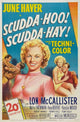 Scudda Hoo! Scudda Hay! Movie Poster Print 27x40