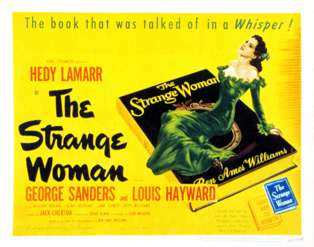 The Strange Woman 1946 Movie Poster Fine Art Print
