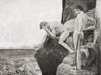 Liberation of Prometheus by Hercules Fine Art Print after Max Klinger