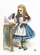 Alice in Wonderland 'Drink Me' Illustration Fine Art Print by John Tenniel