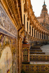 Spain, Seville Plaza de Espana Fine Art Print by George Theodore