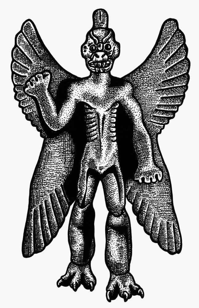 Mesopotamian Demon Pazuzu Fine Art Print - Granger Collection