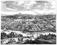 The City of Lovango - 17th Century Africa Woodcut Fine Art Print